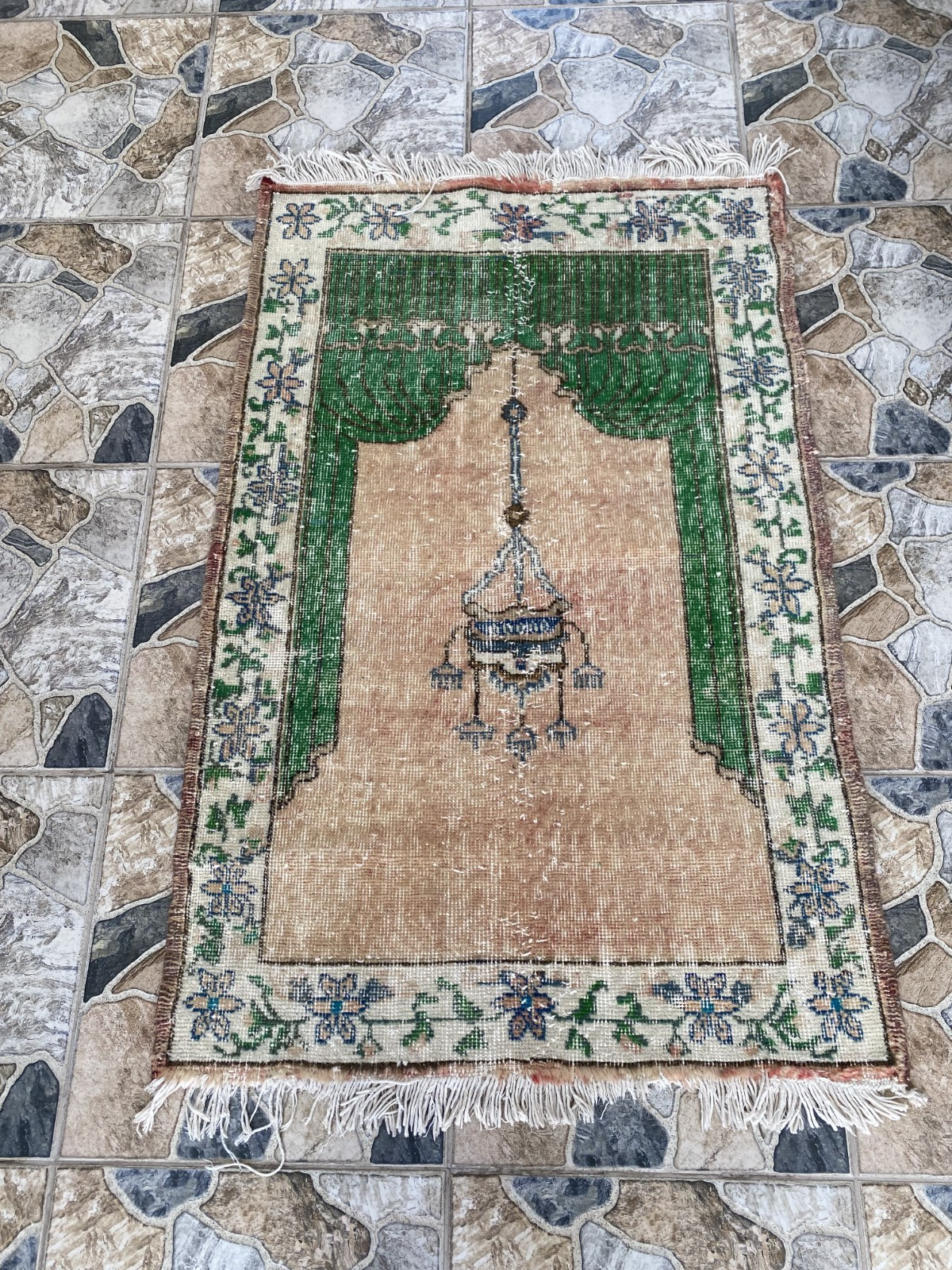 Oushak Rugs - Wholesale Area Rug - Vintage Anatolian Hand-Knotted Wool Tribal Geometric Rug 2x42