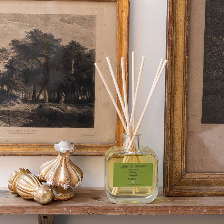 *BUY1GET1* Quince, Pepper, Chilli Reed Diffuser for wholesale by Cirerie de Gascogne (US/CAN)-Distributed by Scents of Europe