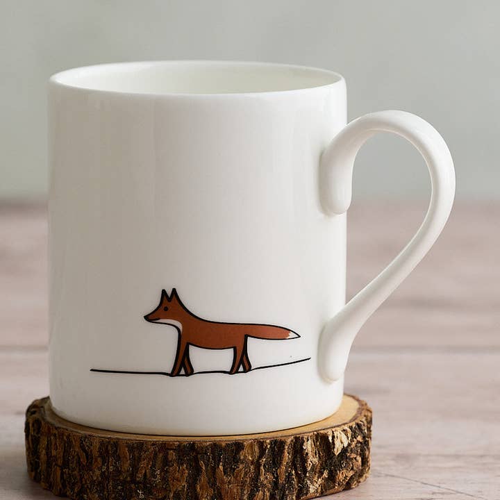 Fox Mug for wholesale by Jin Designs