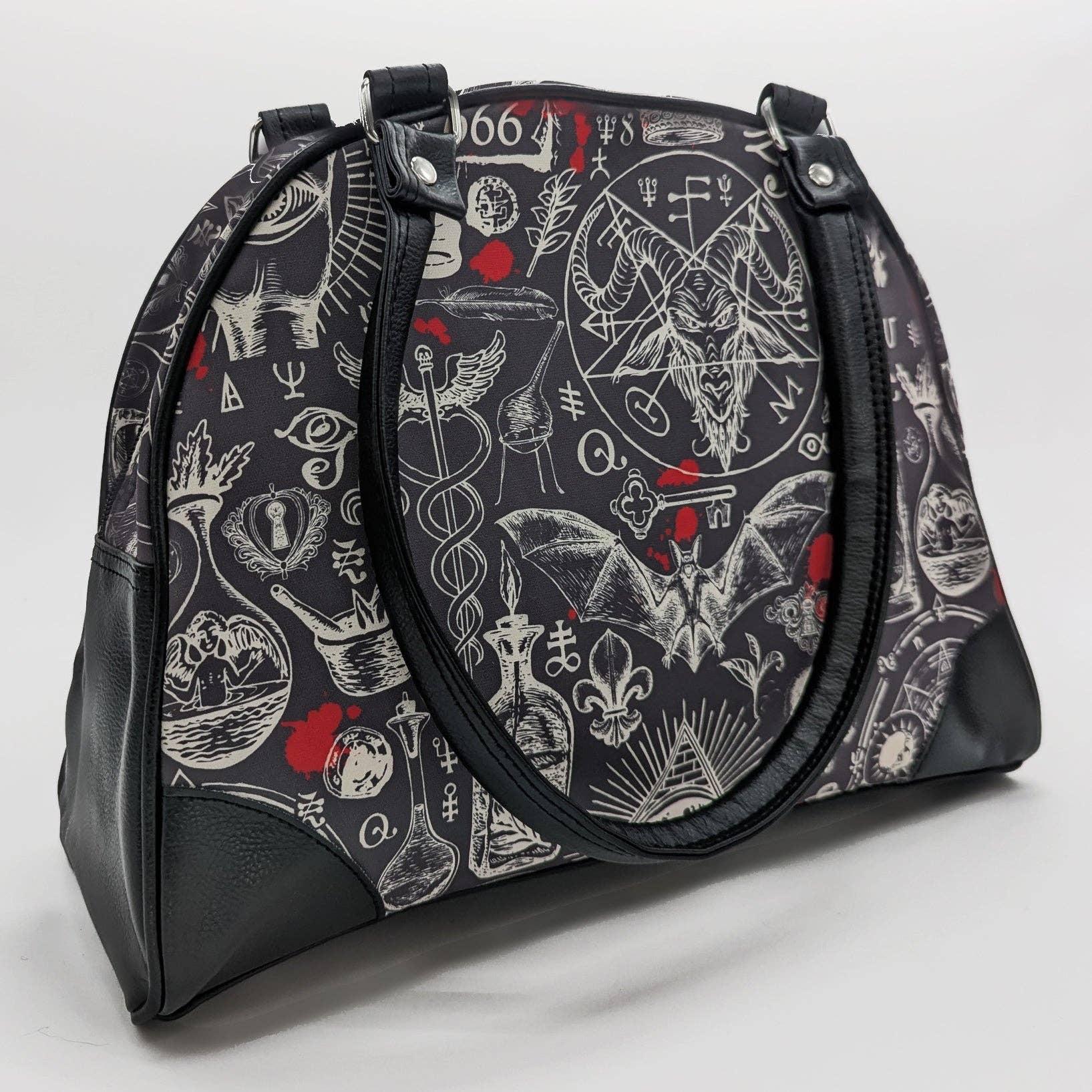 Shady Front - Wholesale Top Handle Bag - Women's - Occult Calling Purse1