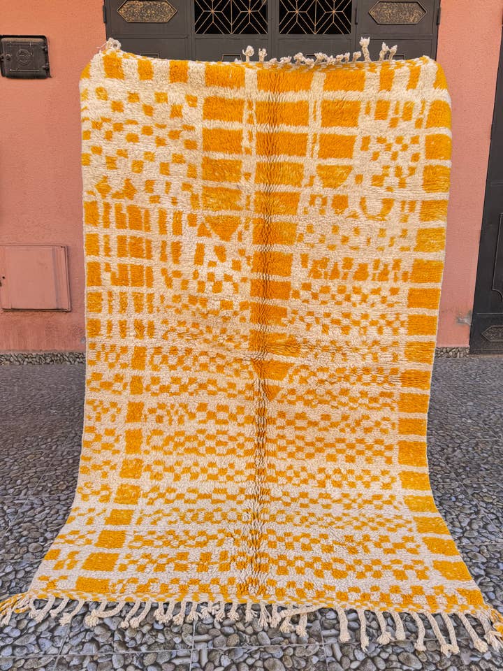 Berberteppich Beni Ourain 247/157CM für den Großhandel von CASA Bohème