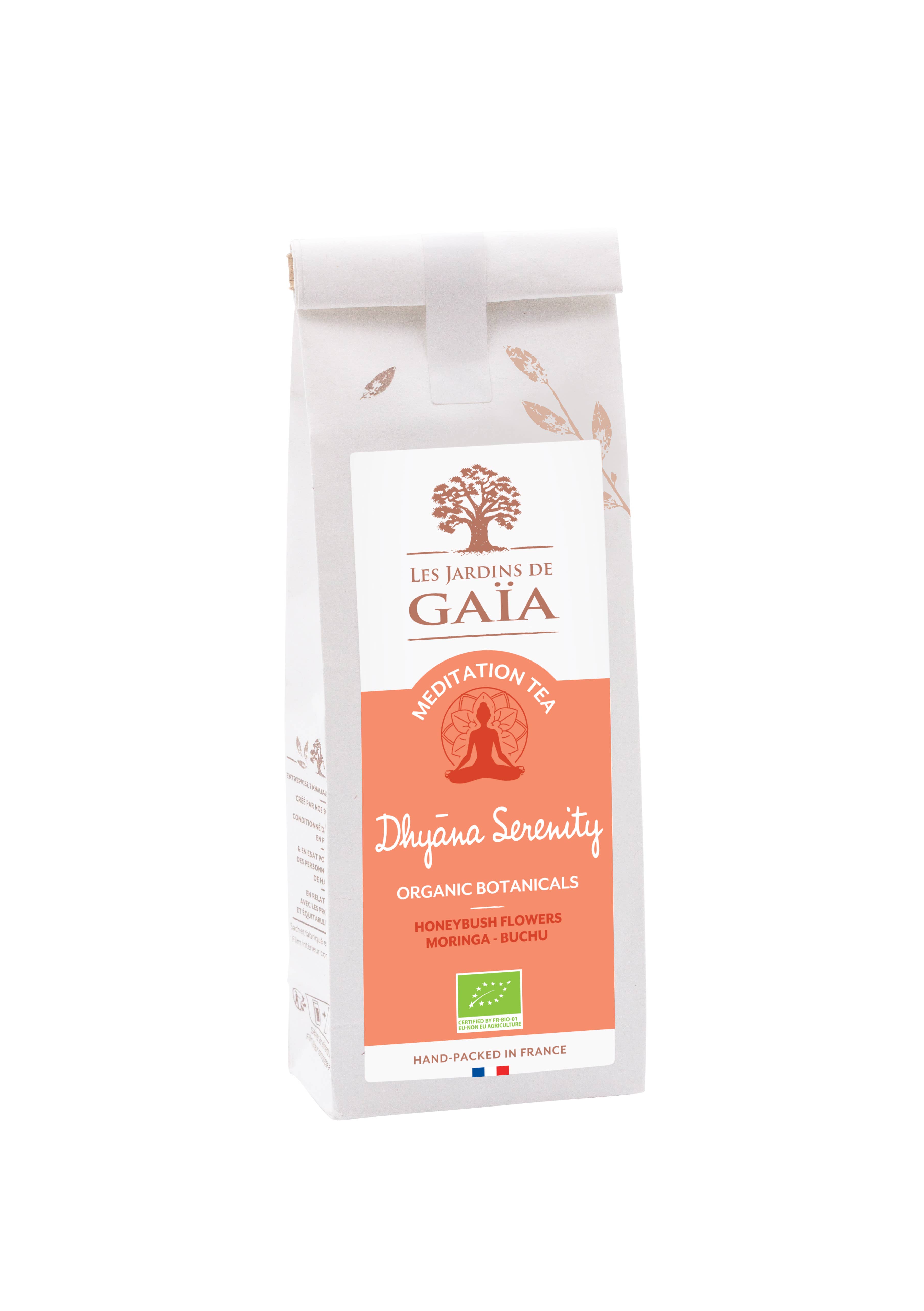 Les Jardins de Gaïa / Terra Madre – wholesale Loose tea – Dhyāna SERENITY, organic meditation infusion0