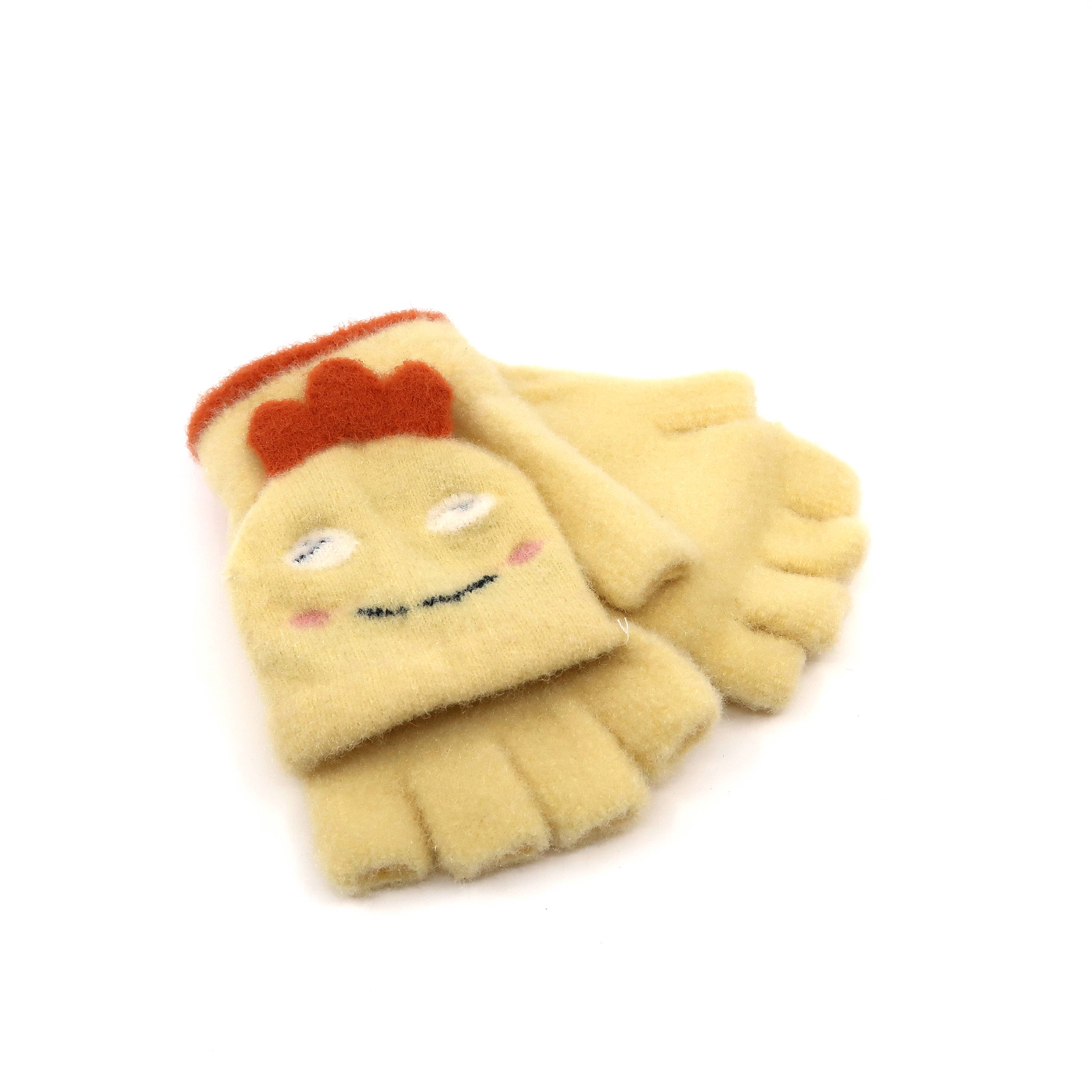 ASSORTED Kids Dino Knitted Glove GE103-2 (12PAIR) for wholesale on Faire5