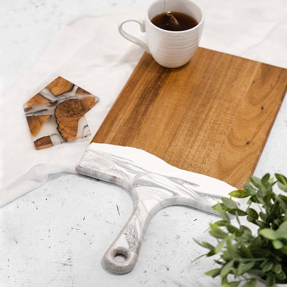 Lynn & Liana Designs - Wholesale Cheese Board - Resin Cheese / Charcuterie Board - Large 10"x20" NO TARIFFS!4