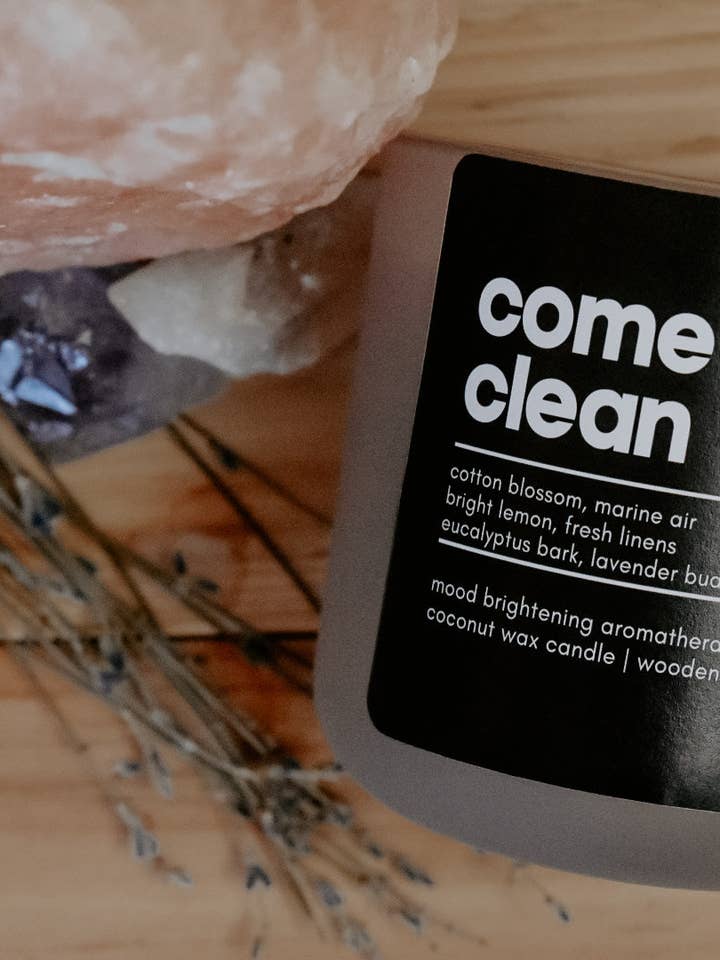 Vela de cristal Come Clean para venta al por mayor de Anxious Aroma