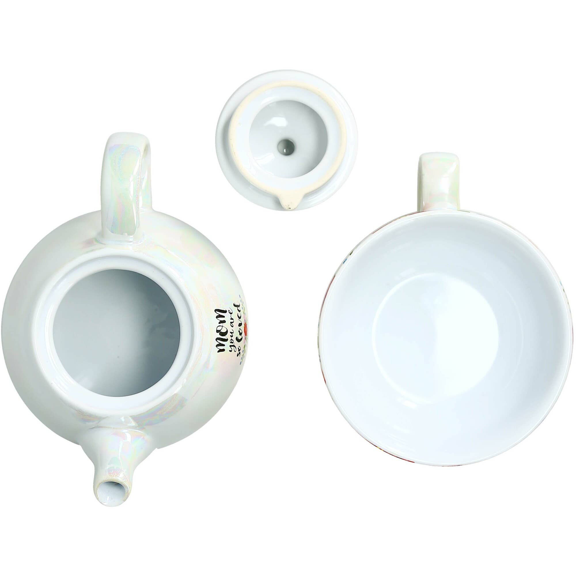 Pavilion - Vendita all'ingrosso Servizi da tè - Mamma - Tè per uno
(Teiera da 14,5 once e tazza da 10 once)10