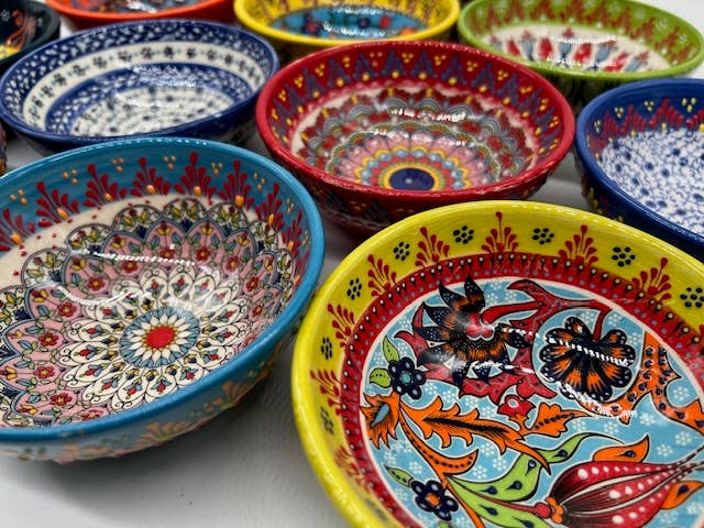 Natto USA - Wholesale Bowl - Turkish Ceramic 5" Bowls Garden9