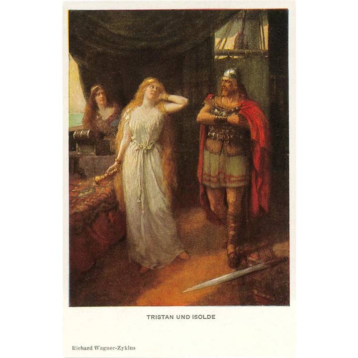 Found Image Press - Wholesale Magnet - Magnet MS-15 Scene from Tristan und Isolde