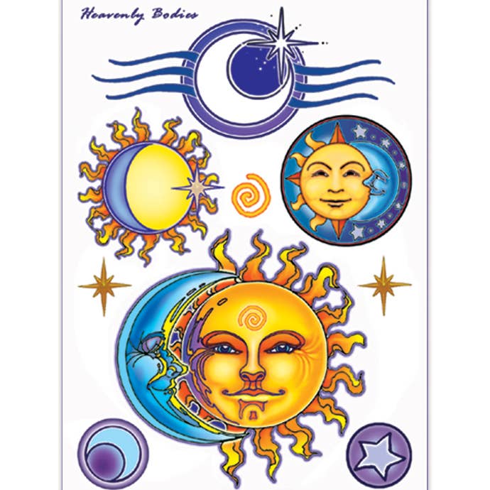 Tatouage Body Art Corps Céleste pour la vente par Mandala Arts