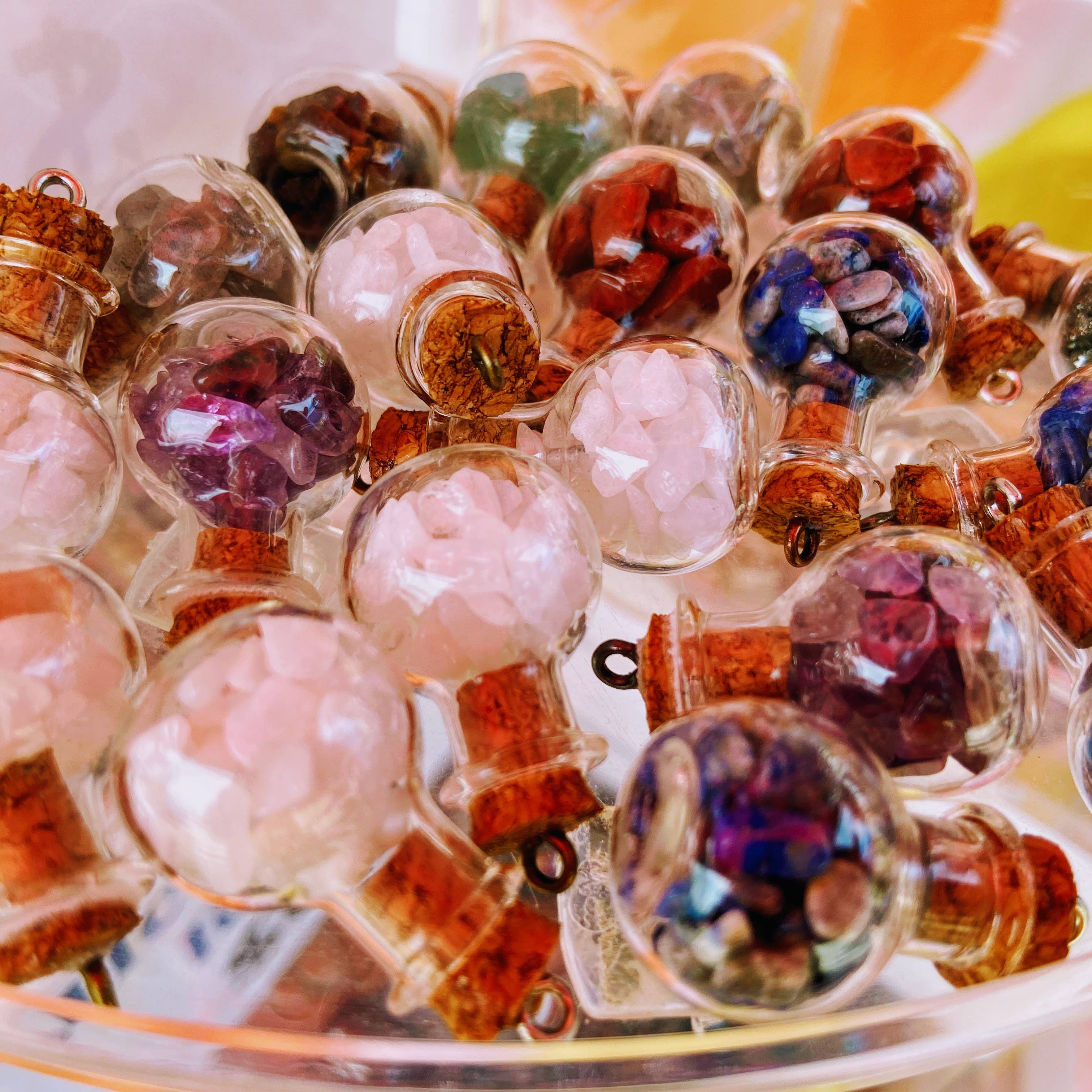 LilDebby's DeLights - Wholesale Spiritual Stone/Crystal - Bottle of Quartz1