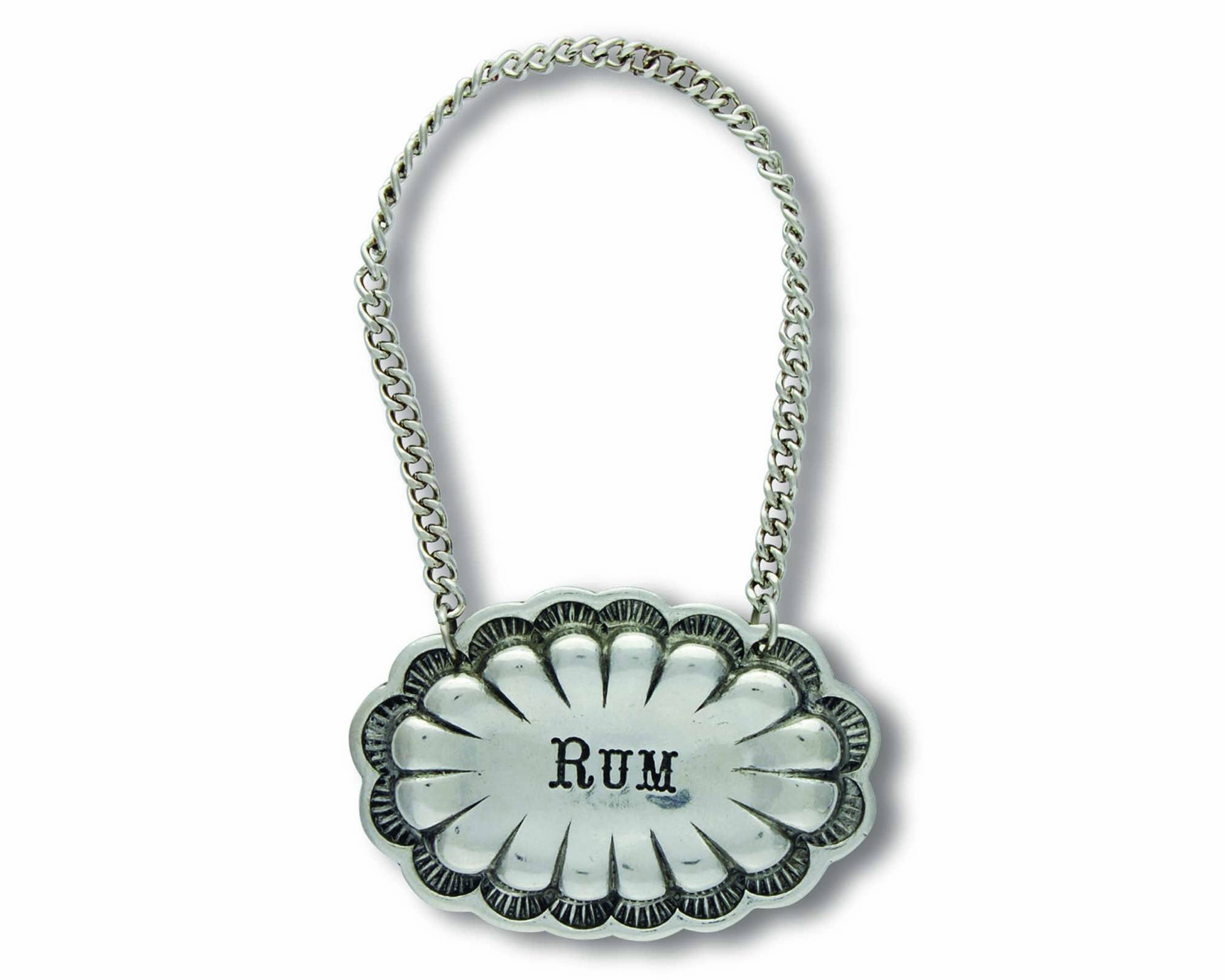 Vagabond House - Wholesale Decanter - Pewter Western Decanter Tags2