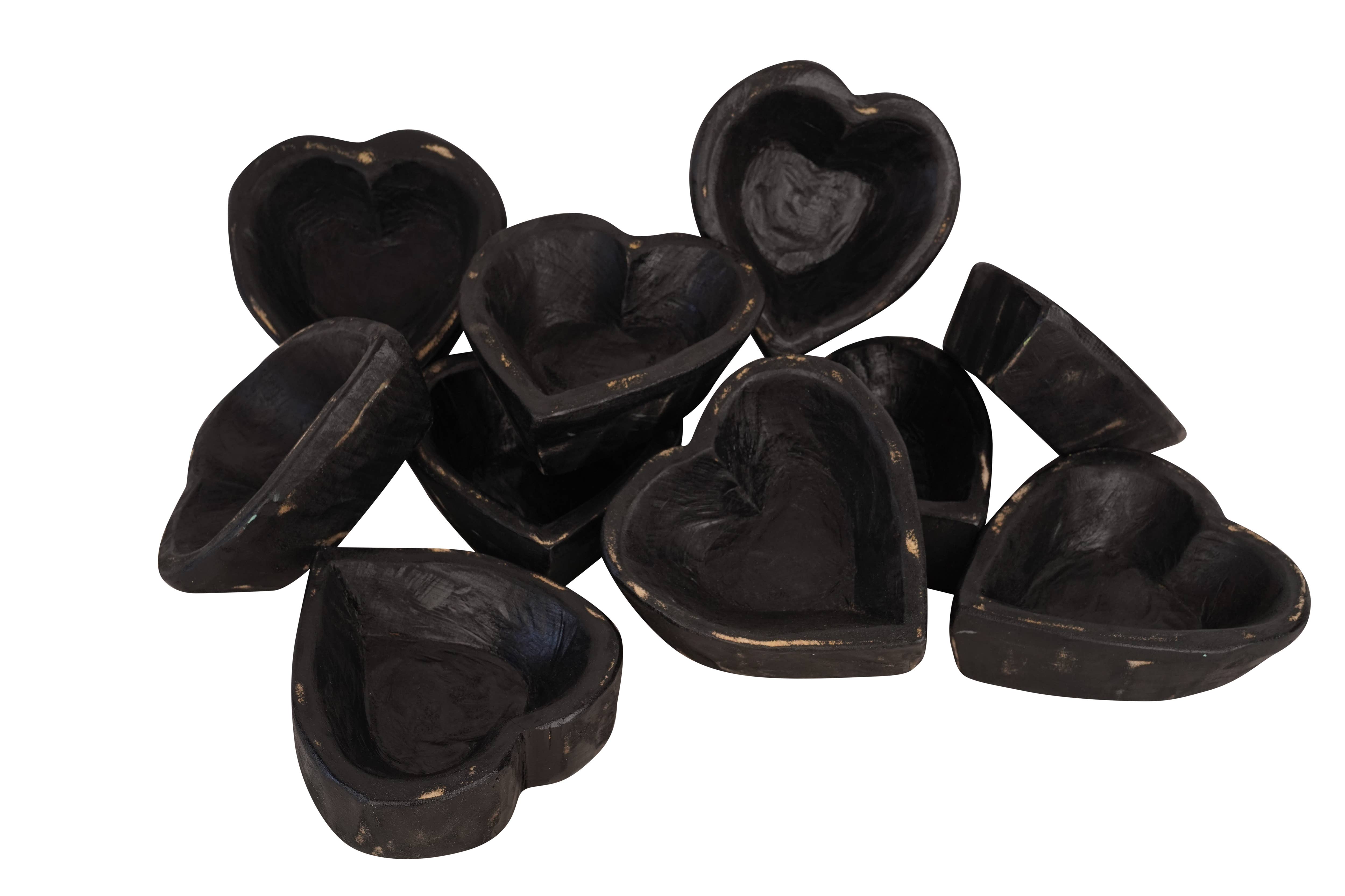 My Amigos Imports - Vendita all'ingrosso Ciotole/Piatti decorativi - Ciotola mini a forma di cuore per decorazione casa, 6x6 cm circa4