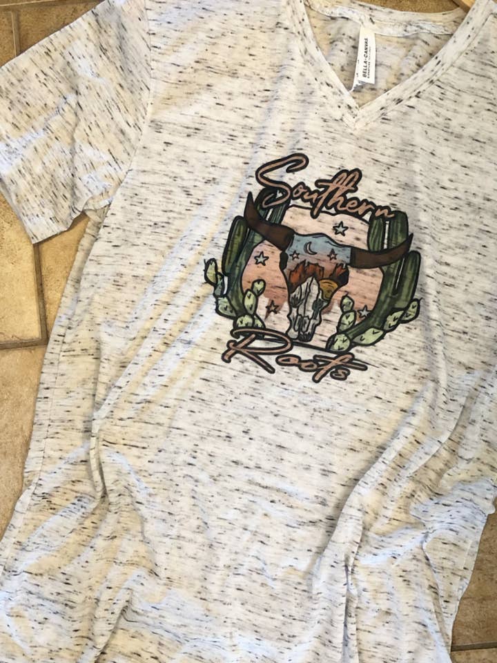 Southern Roots Logo Marmor Tee för wholesale av Southern Roots
