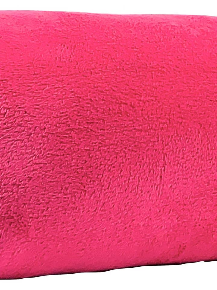 Flauschiges Fuchsia-Nackenstützkissen für den Großhandel von Made With Love & Kisses