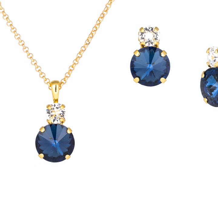 DOUBLE GOLD-PLATED SET for wholesale by Destellos Mediterranean Jewels