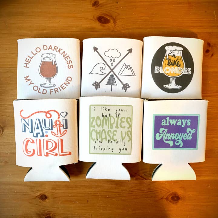 Shakes + Speares - Wholesale Drink Huggers & Koozies - Cascadian Can Cooler5