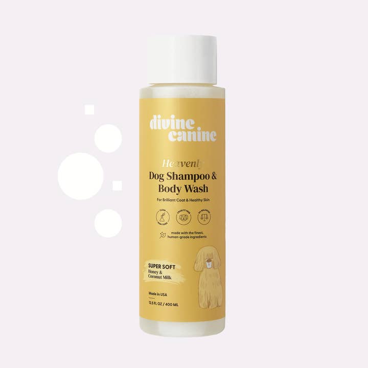 Heavenly Dog Shampoo Super Soft for wholesale by Divine Canine