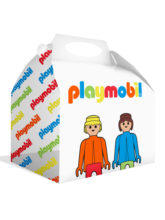 Dream Party - Wholesale Party Favor Bag/Box - Playmobil Box 20 x 16 x 11 cm0
