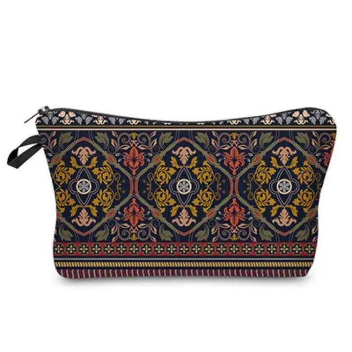 Magnifique Hearts - Vendita all'ingrosso Borsa per trucchi/cosmetici - Pochette per trucco con motivo vintage, organizer portatile