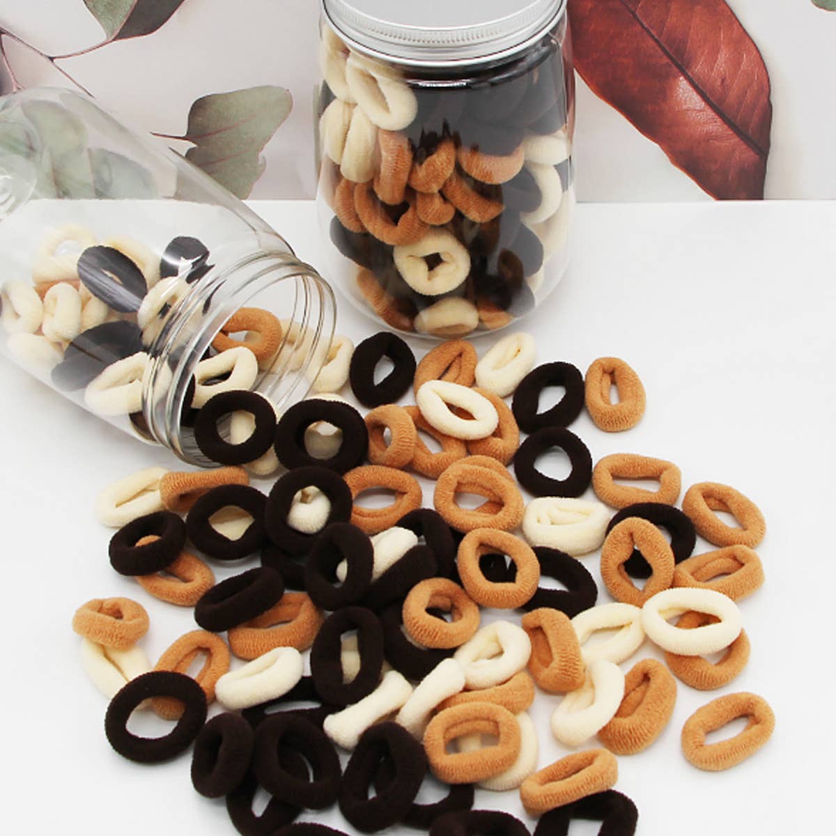 ACCITY - Wholesale Hair Tie - CHILDREN HIGH ELASTIC HAIR TIES(100PCS/BOX)_CWAHA050310