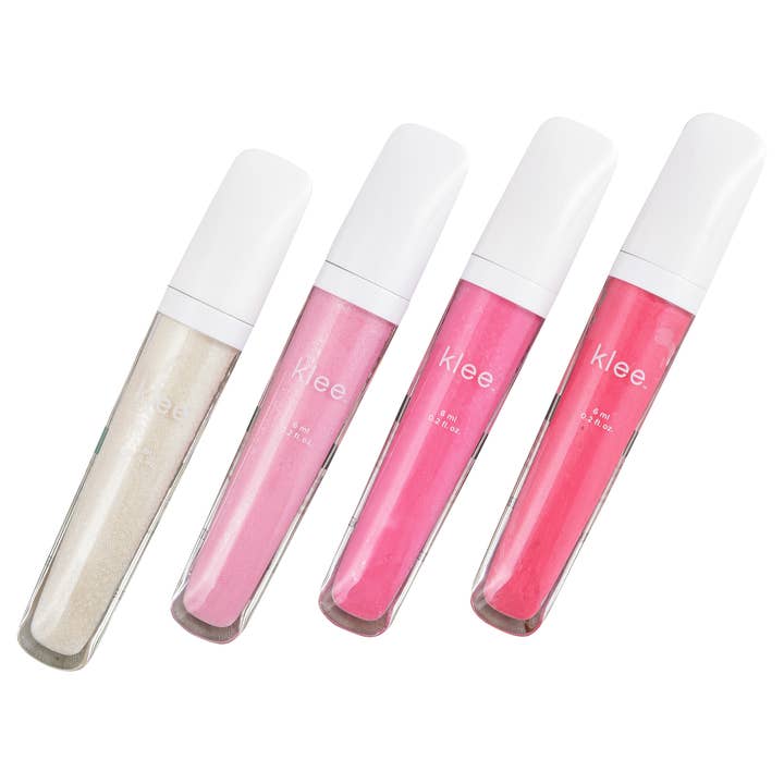 Klee Naturals - Wholesale Lip Gloss - Kids - Tinted Lip Gloss 20-PC Display