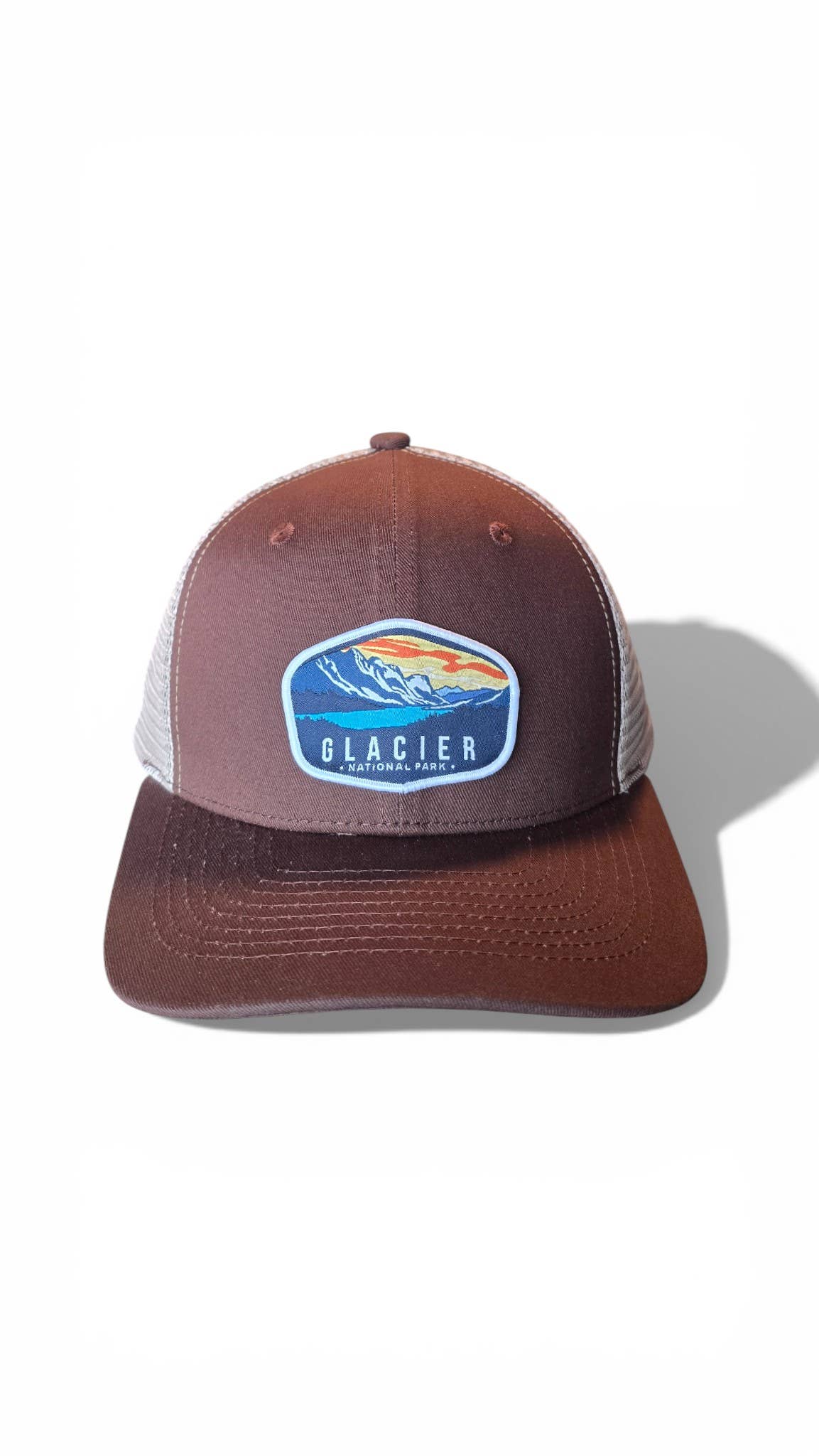 PNW Apparel – wholesale Truckerkeps – Unisex – Glacier National Park Snapback Hat1