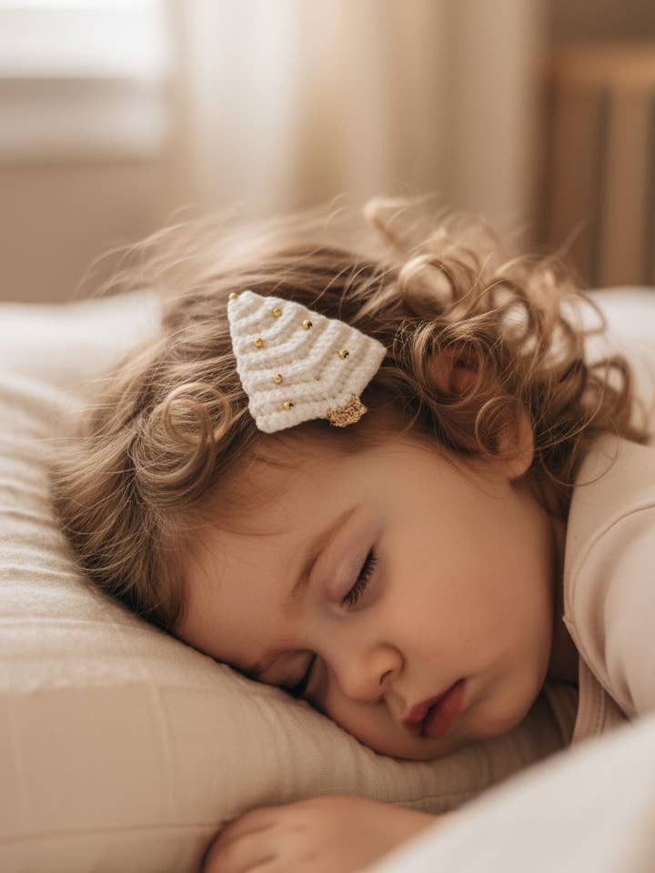 Christmas Tree Hairclip for wholesale by ruby & elle .