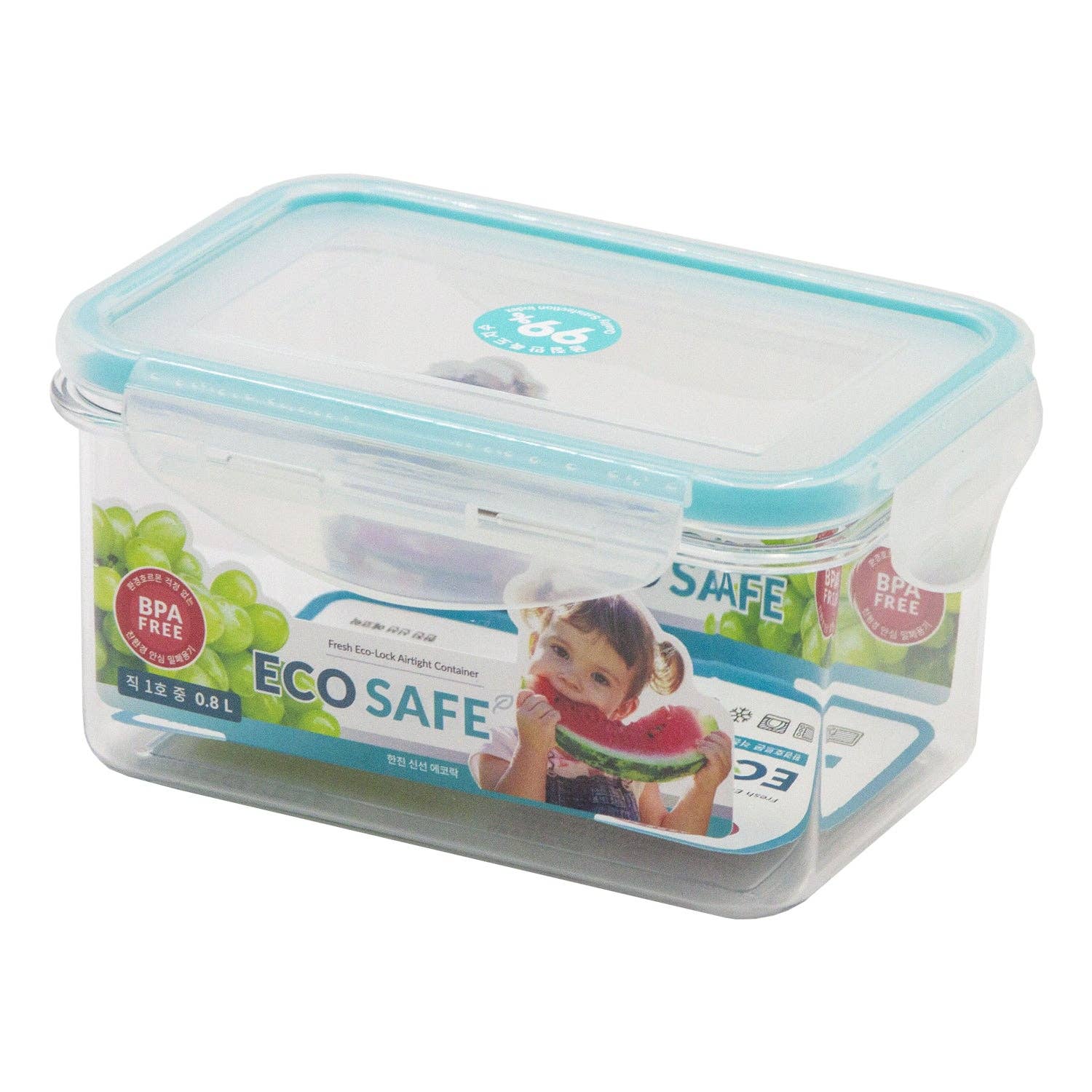 KEY Company - Wholesale Food storage container - Fresh Eco-Lock Airtight Container 800mL – BPA-Free with Secure Lid0