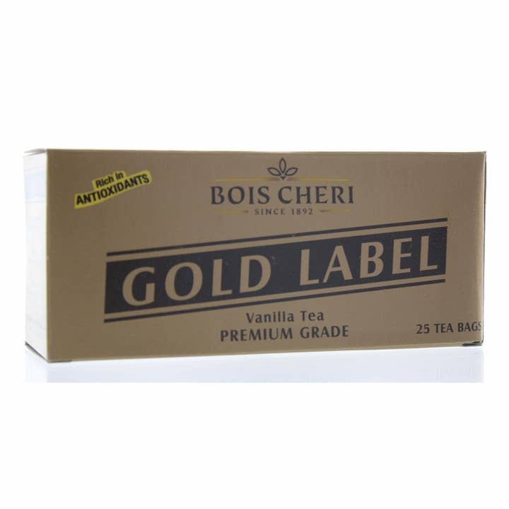 Bois Cheri Gold Label Vanilla (50g - 25 bags) for wholesale by Taste of Paradise