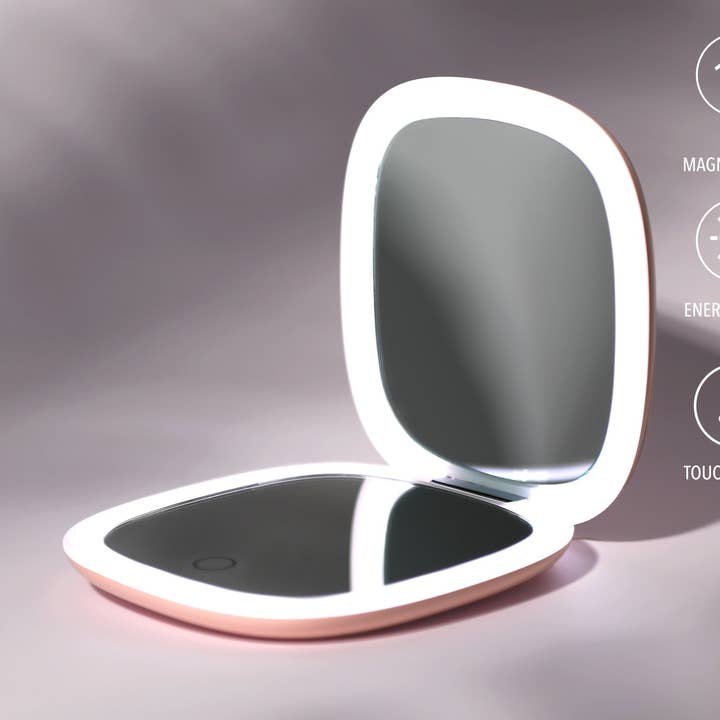 Moira Cosmetics - Wholesale Compact Mirror - Rechargeable LED Compact Mirror