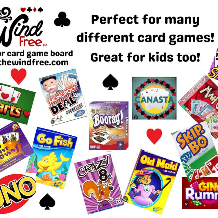 The WIND FREE Outdoor Card-playing Board - Wholesale Speelkaarten - The WIND FREE outdoor speelbord voor kaarten3