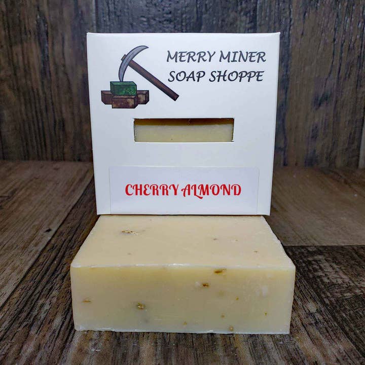 Cherry Almond for wholesale by Merry Miner Soap Shoppe LLC