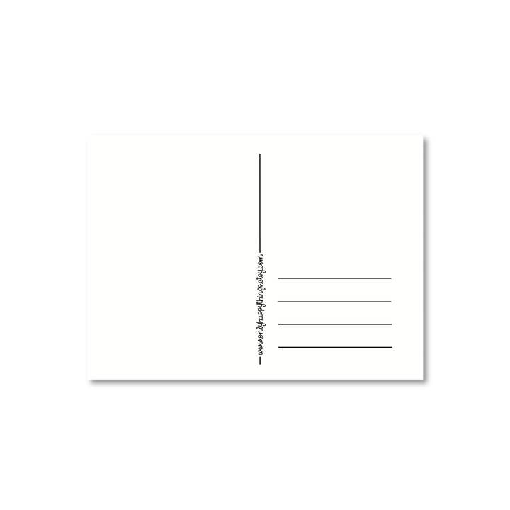 Only Happy Things Stationery - Wholesale Postcard - Kaart Spanje1