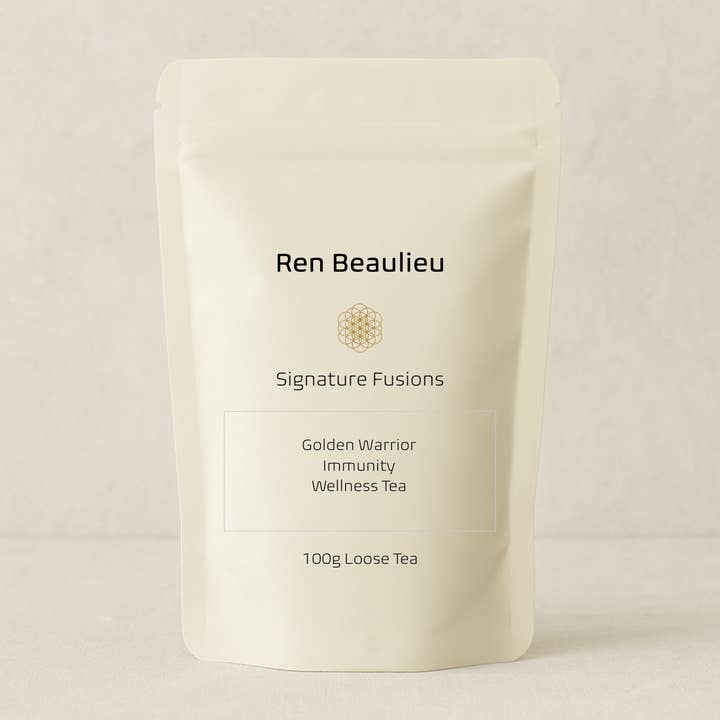 Ren Beaulieu Luxury Tea House – wholesale Health/detox tea – Golden Warrior Wellness Loose Tea for Immunity2