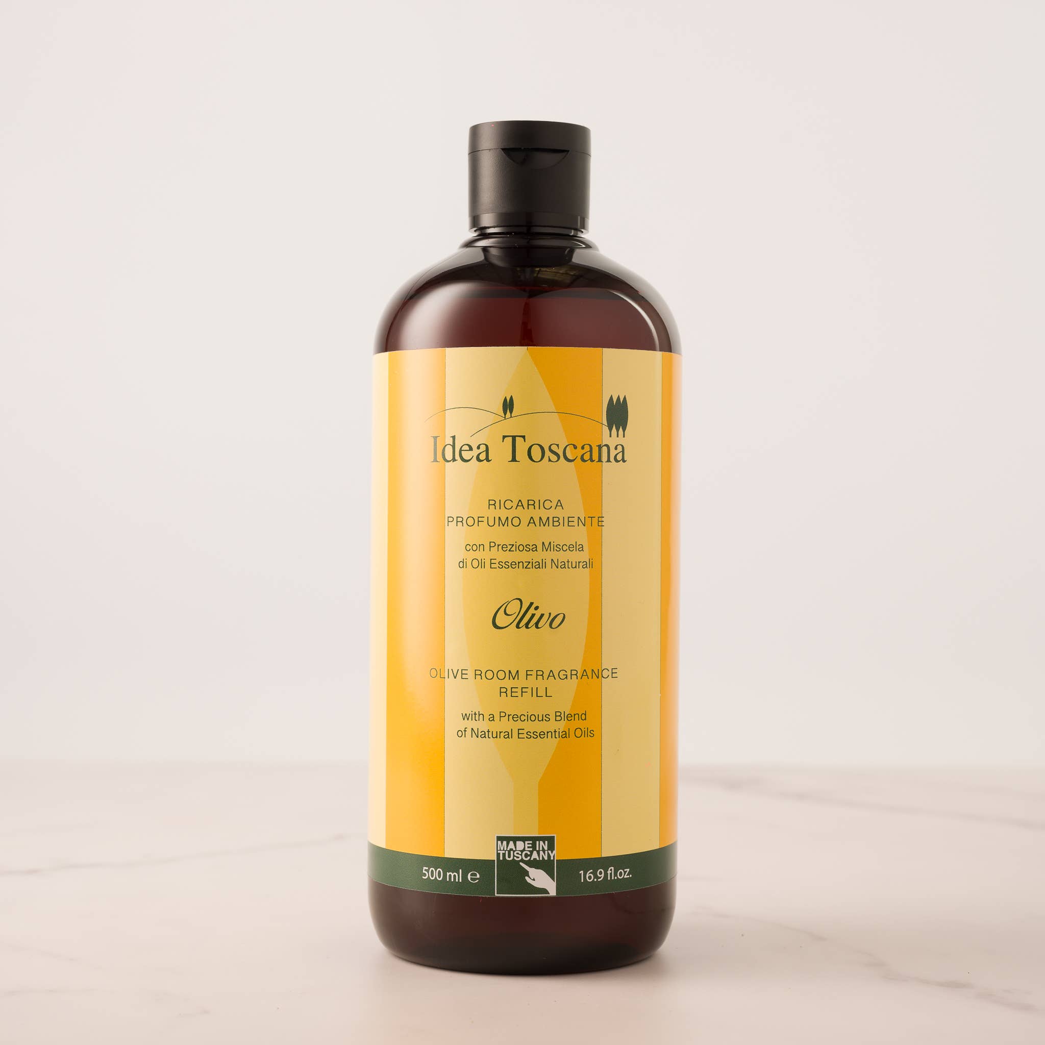 Idea Toscana - Vente Diffuseur à tiges - Recharge Pr. Amb. 500 ml - Olive0