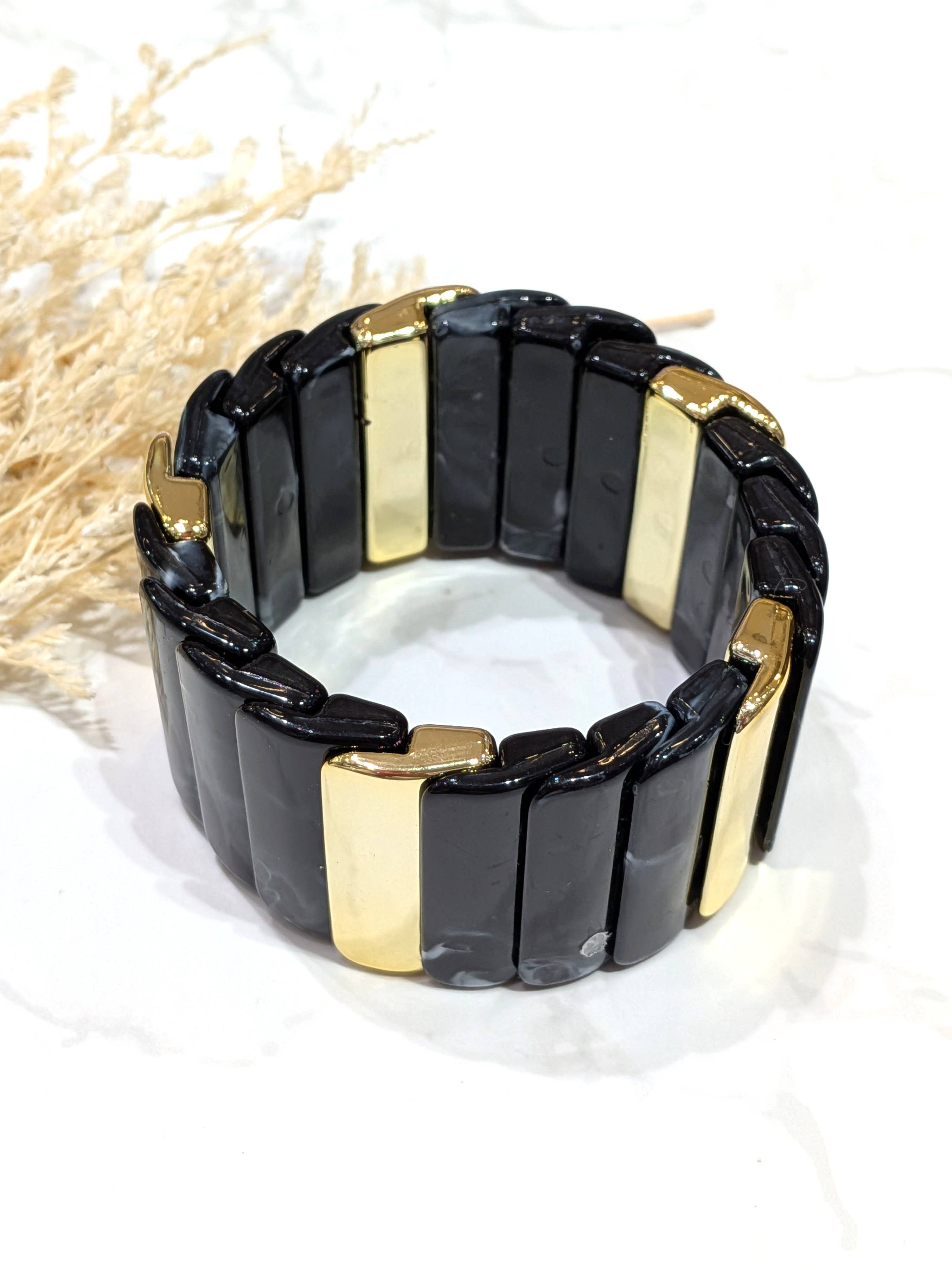 Black Elastic bracelet 6 for wholesale on Faire0