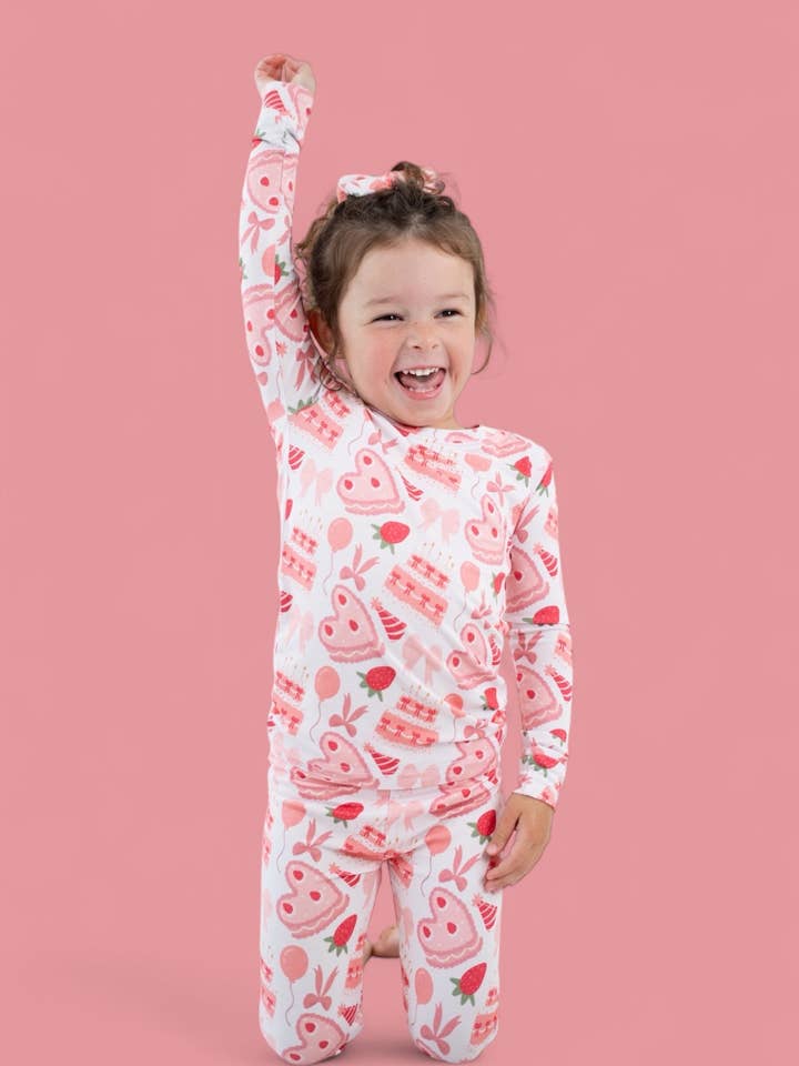 Dream Big Little Co. - Wholesale Sleepwear Set - Kids - BERRY SWEET BIRTHDAY DREAM SET10