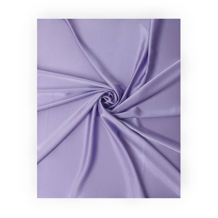 Crepe Back Satin, Light Lilac for wholesale by City Fabrics