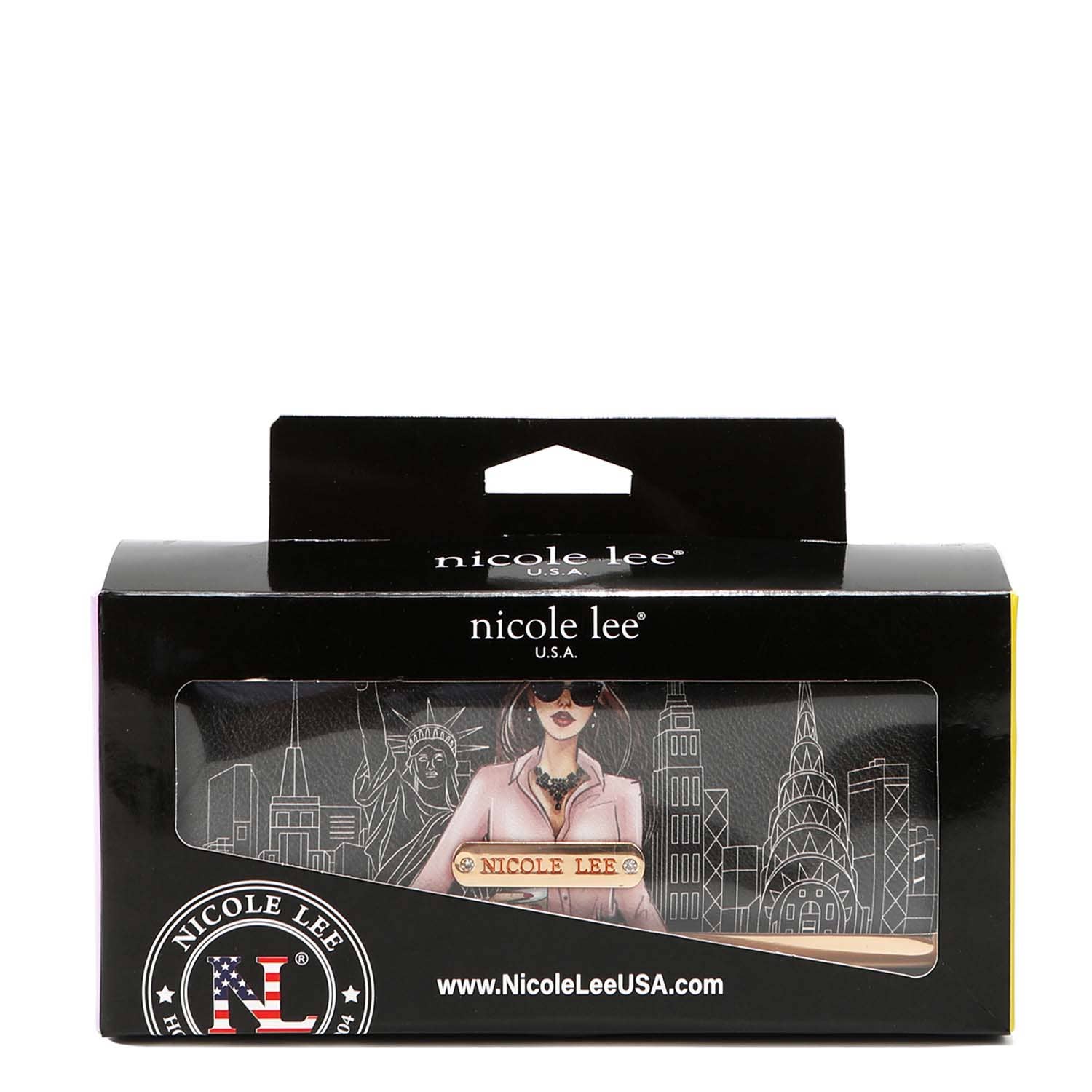 Nicole Lee USA - Wholesale Makeup/Cosmetic Bag - KISS LOCK MAKEUP CASE9