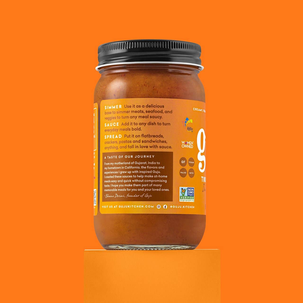 Guju - Vendita all'ingrosso Salse - Tikka Masala | Salsa piccante indiana Guju4