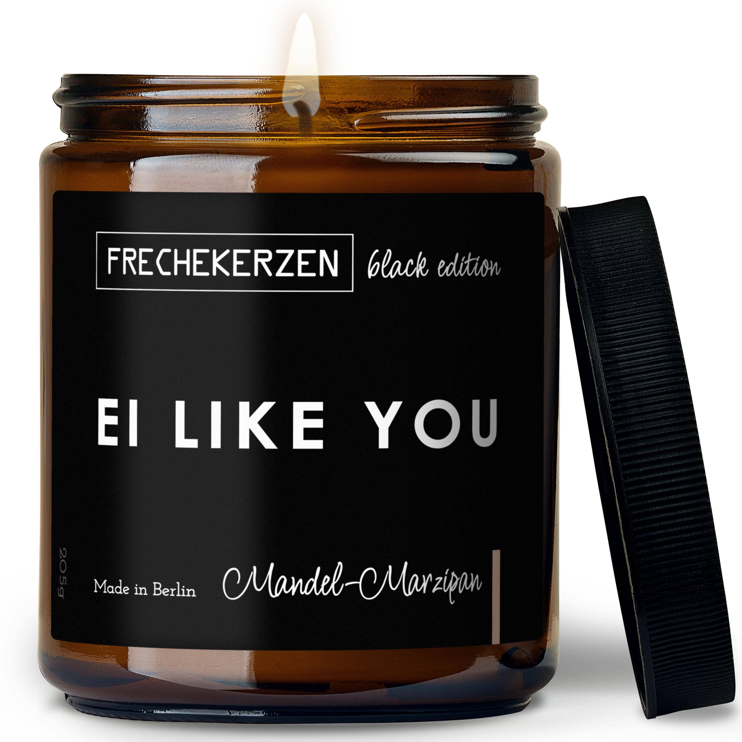 mysoy‎® Duftkerzen-Manufaktur - Wholesale Jar/Filled Candle - Scented candle with saying | ei like you | Handmade gift scent2