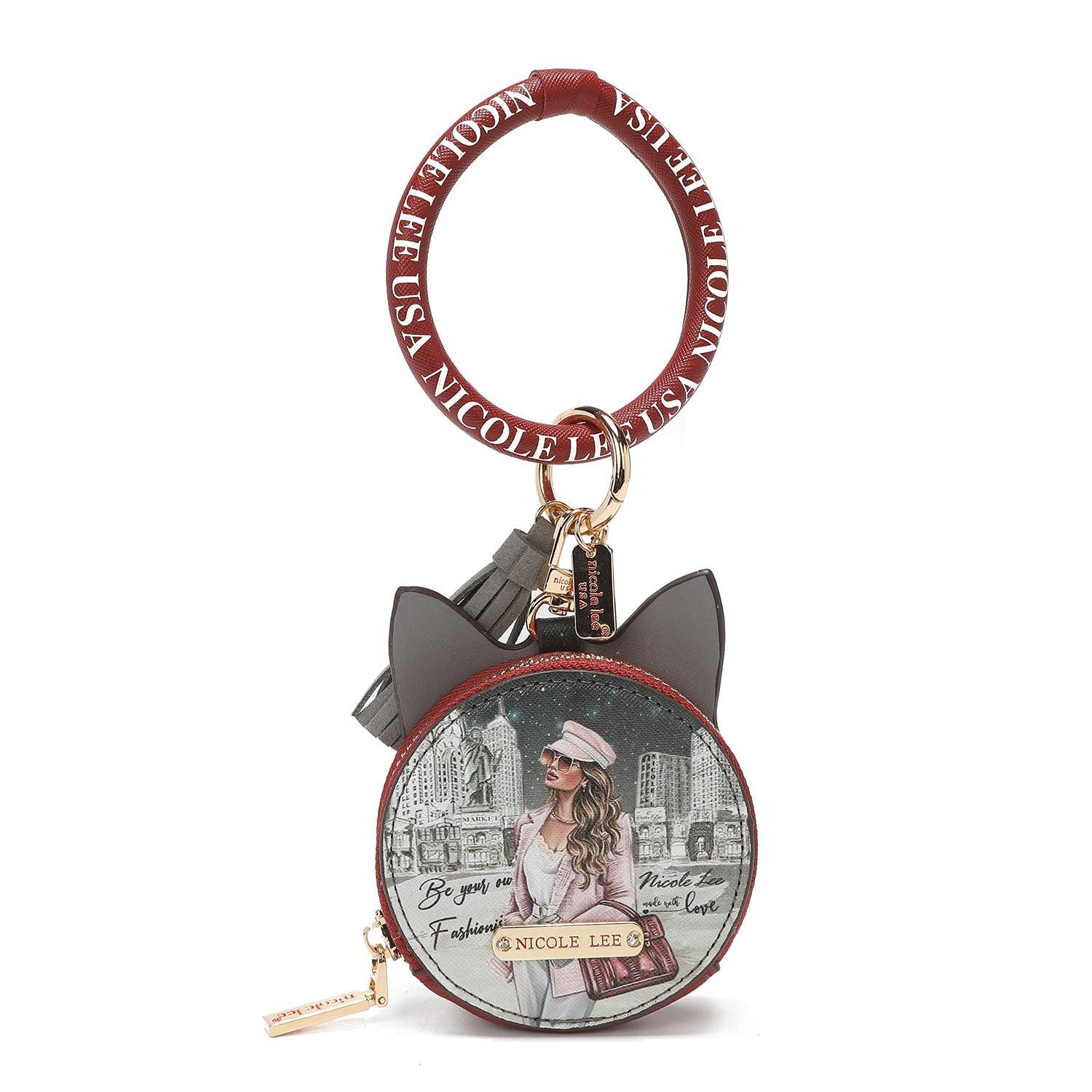 Nicole Lee - Wholesale Keychain - Women's - PULSERA CON LLAVERO Y MONEDERO25