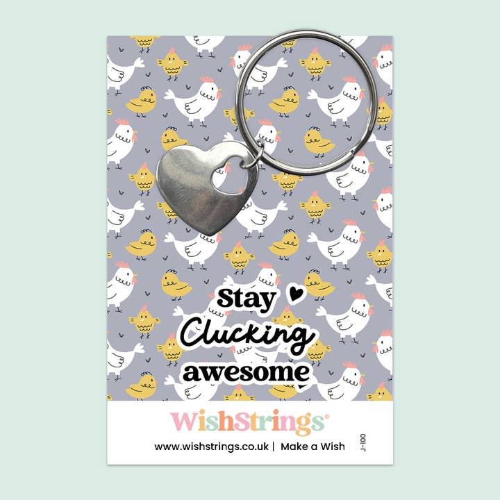 Sigue siendo increíble - Llavero de corazón - J100 para venta al por mayor de WishStrings