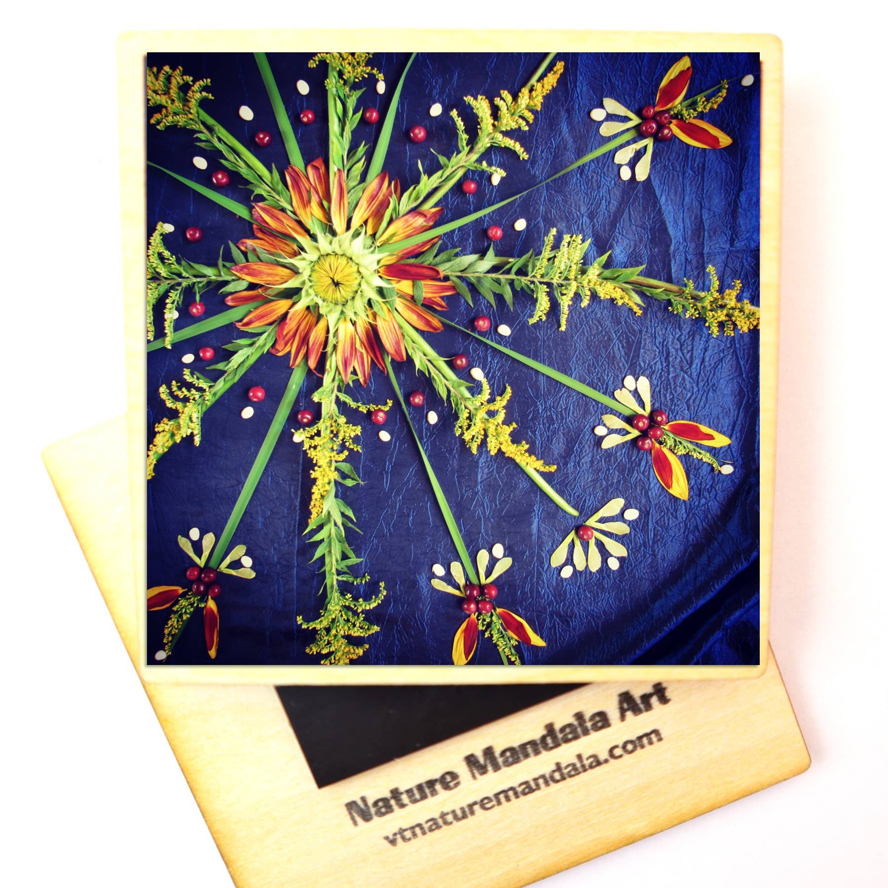 Nature Mandala Art - Wholesale Magnet - Nature / Flower Mandala Magnets :: 10 Designs6