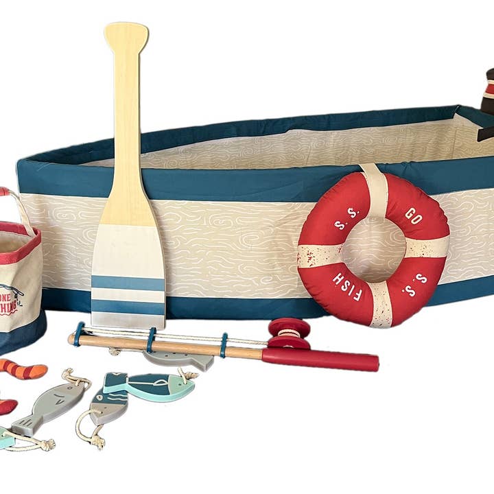 Gone Fishing Båd- og Tilbehørssæt for engroshandel hos Wonder & Wise by Asweets