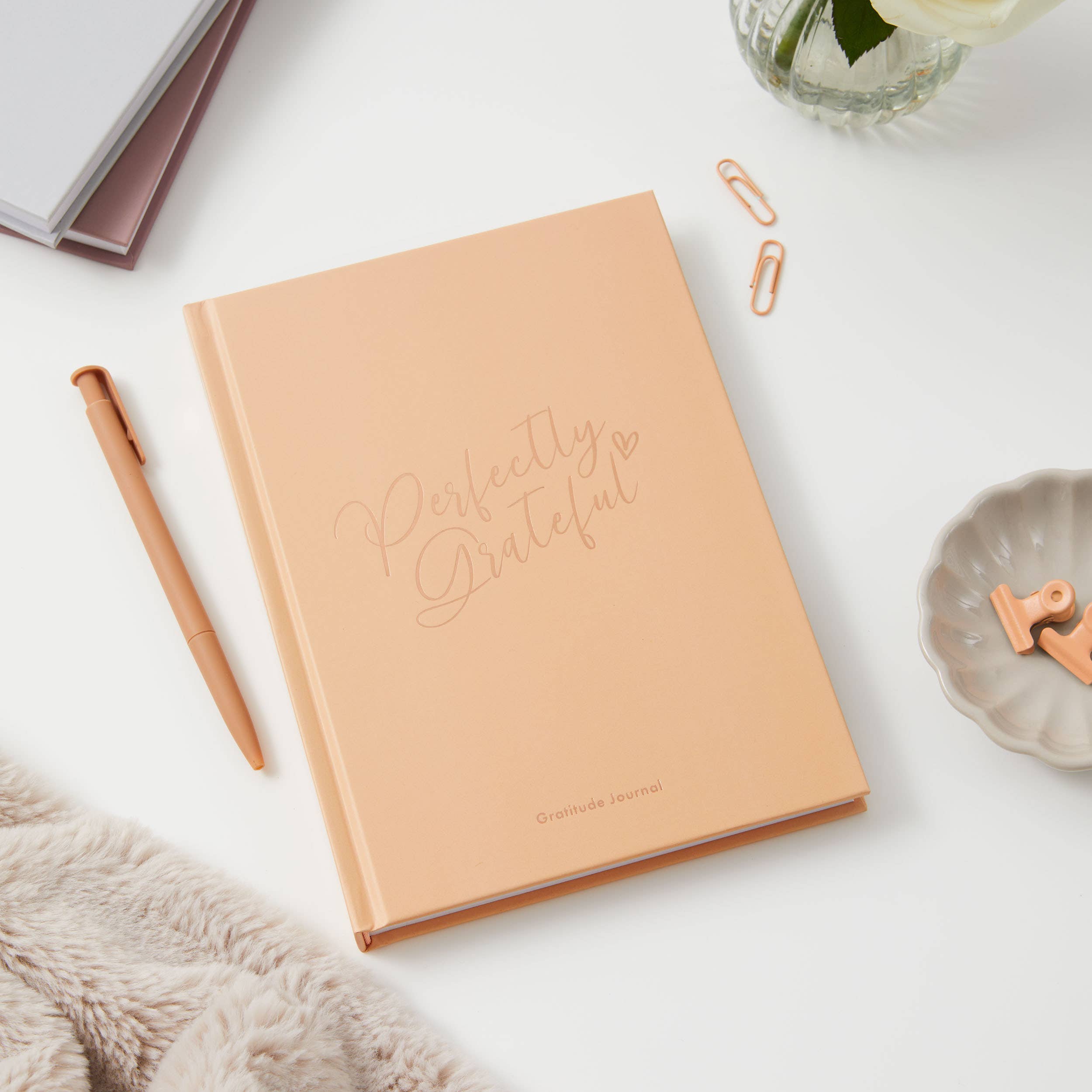 Perfect Planner Company – Diário por atacado – Livro de Gratidão - Peach Blush6