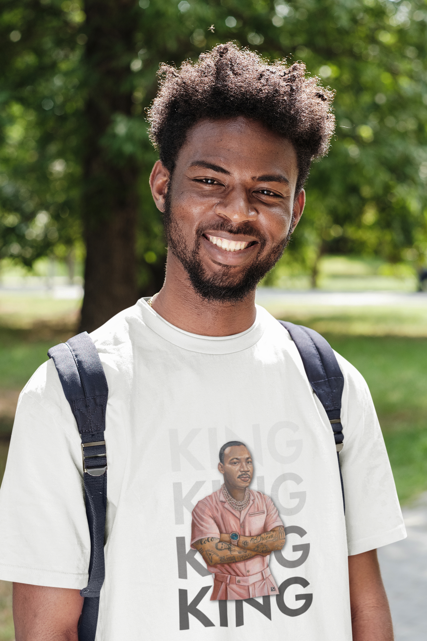 LX Artworks - Wholesale T-Shirt (Graphic) - Unisex - Limited Edition "KING" Back 2 School T-Shirt2