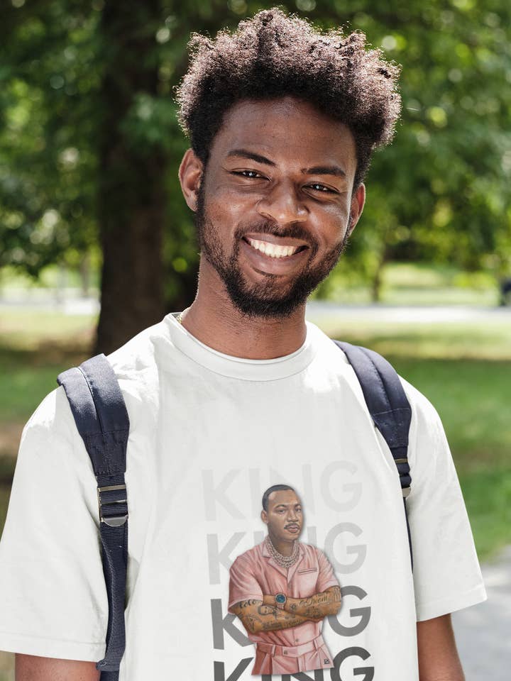 LX Artworks - Wholesale T-Shirt (Graphic) - Unisex - Limited Edition "KING" Back 2 School T-Shirt2