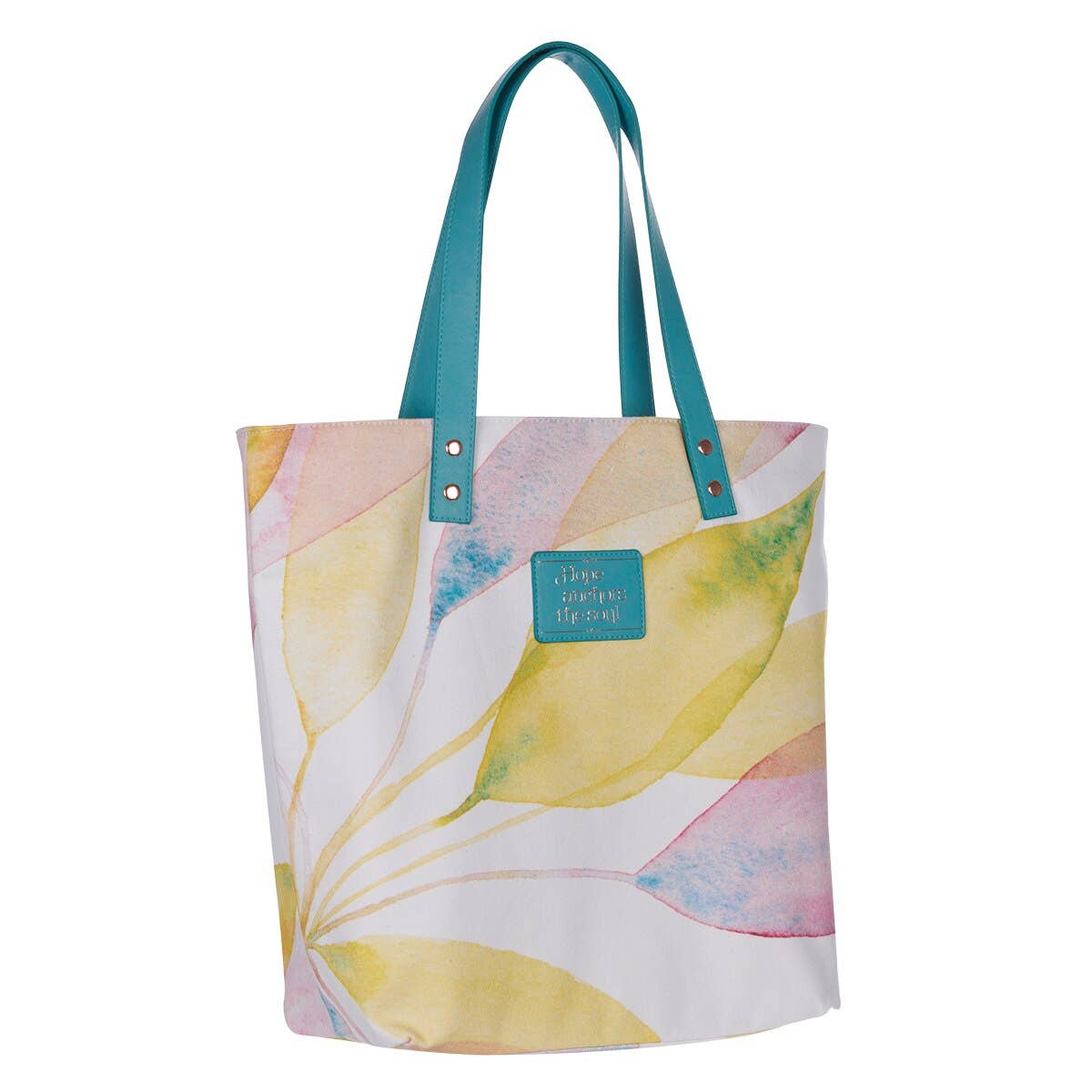 Christian Art Gifts - Wholesale Tote Bag - Women's - Tote Bag Canvas Citrus Leaves Hope2