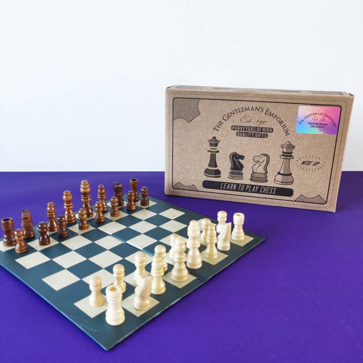 Robert Frederick Ltd - Wholesale Board Game - Gentleman's Emporium Learn To Play Chess Board Game1